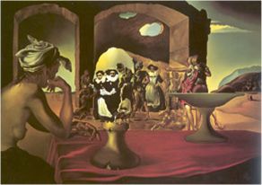 El mercado de los esclavos, de S. Dalí