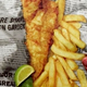 Plato de comida Fish and Chip