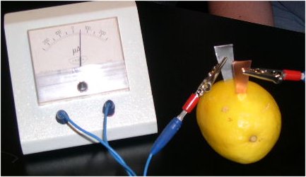 Homemade electric battery