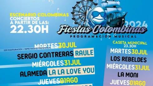 Fiestas colombinas 2024