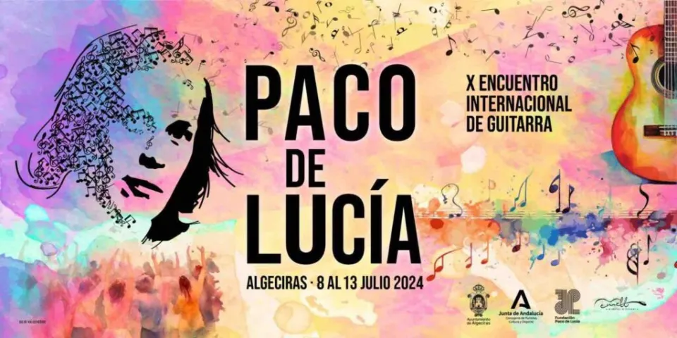 Cartel Encuentro Internacional de Guitarra Paco de Lucía