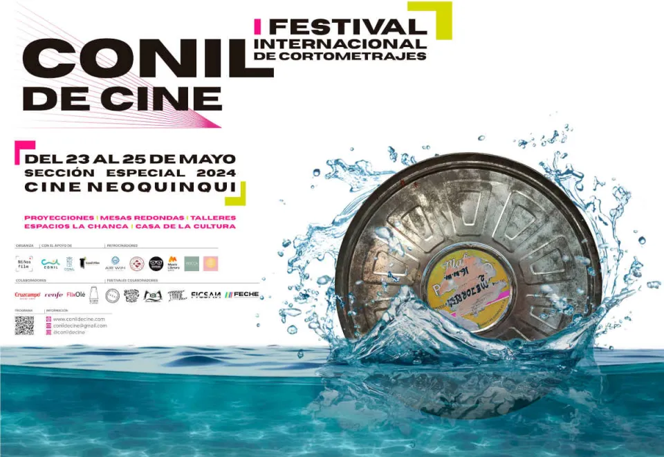 Cartel festival cortometrajes Conil