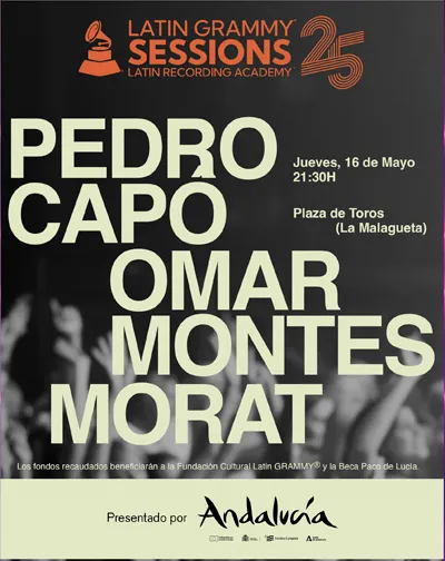 Concierto Latin GRAMMY Sessions 25 en Málaga |