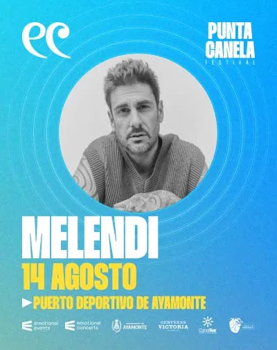 Concierto Melendi - Punta Canela Festival en Huelva