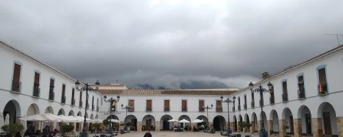 Plaza porticada de Berja