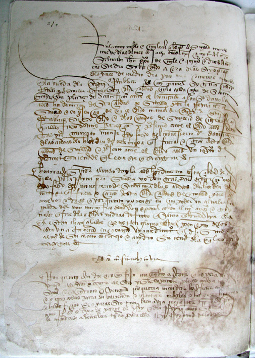 Informacion sobre autenticidad documento Colón