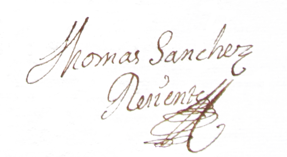 firma Sanchez Reciente