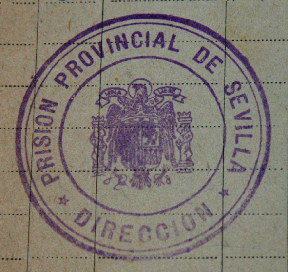 sello de la Prisión Provincial