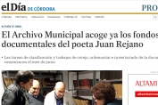 El Archivo Municipal acoge ya los fondos documentales del poeta Juan Rejano