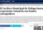 El Archivo Municipal de Málaga lanza una exposición virtual de sus fondos cartográficos