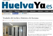Traslado del Archivo Histórico de Rociana