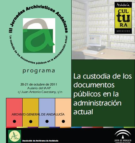 III Jornadas Archivísticas (jpeg 20 Kb, en nueva ventana)
