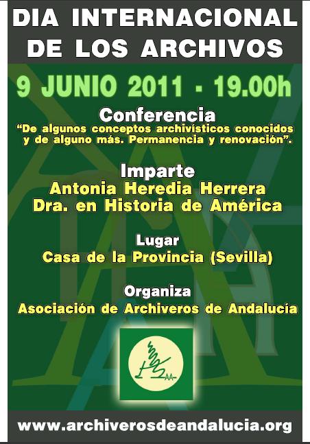 Cartel conferencia Antonia Heredia (jpeg 61 Kb, en nueva ventana)
