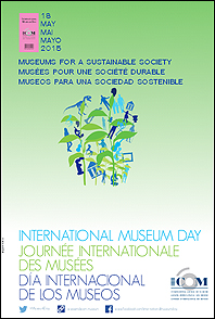 Cartel del Día Internacional de los museos - 2015