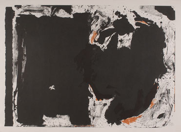 ROBERT MOTHERWELL. Lament for Lorca, 1981. 112 x 155 cm. Litografa