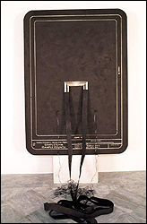 Federico Guzmn. Sampletown (Dibujo de Sampletown), 1991. Tcnica mixta. 196 x 137,5 x 4 cm. Coleccin CAAC, Junta de Andaluca