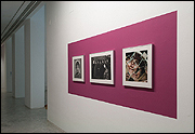 Vista de sala de la exposicin 'Las dos orillas de Agnès Varda'