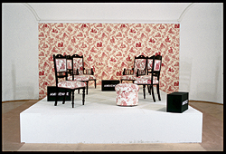 RENE GREEN. Mise en Scne, Commemorative Toile, 1993. Fotografa: J. Koinegg, Neue Galerie