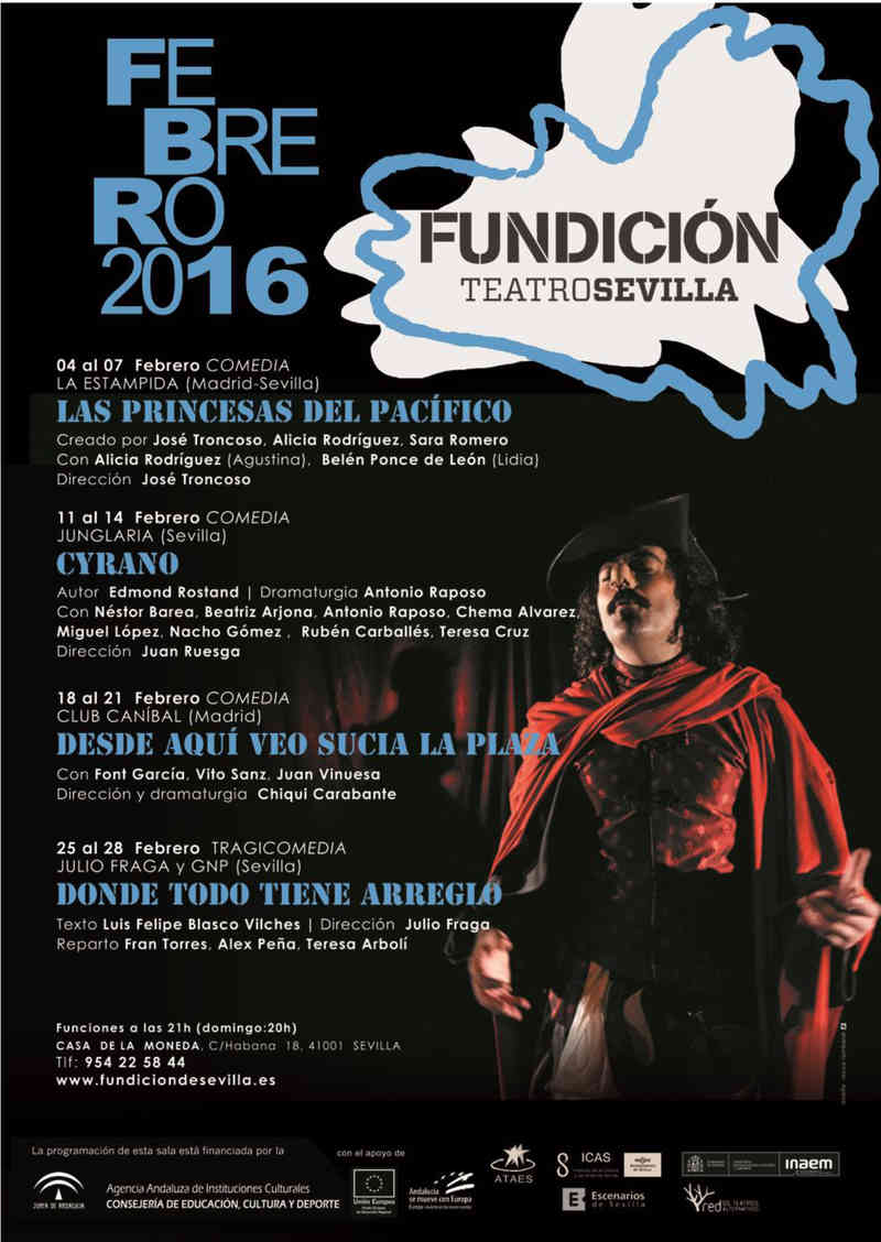 Fundición Teatro Sevilla. Febrero 2016