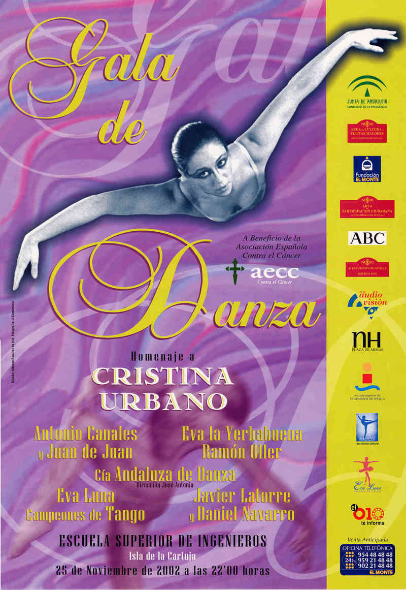 Gala de danza: Homenaje a Cristina Urbano