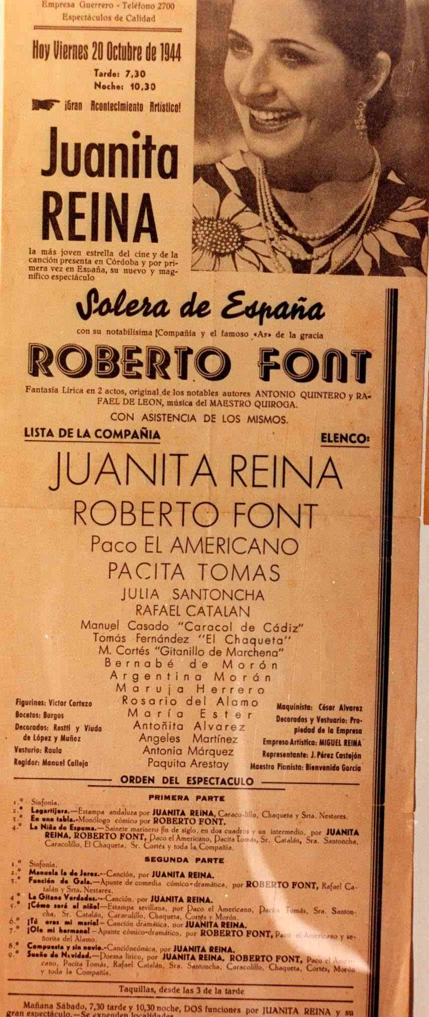 Solera de España 1944