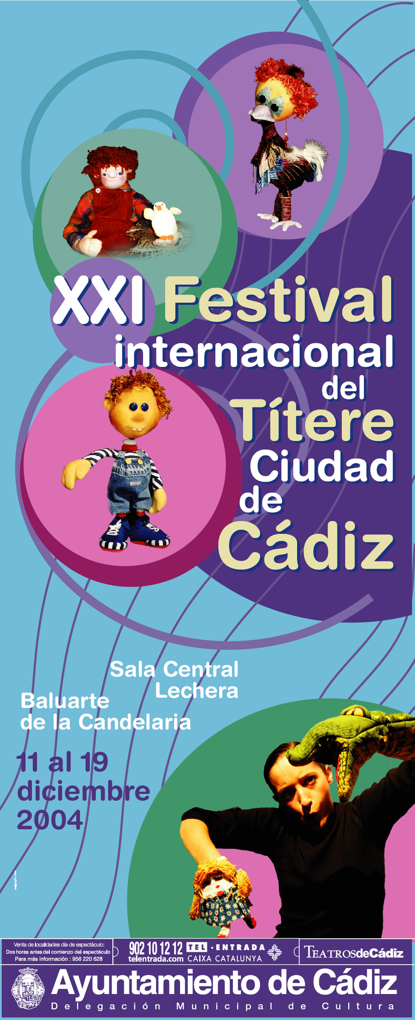 XXI Festival Internacional del títere Ciudad de Cádiz