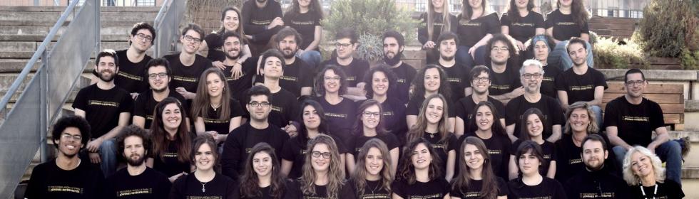 El Joven Coro de Andalucía en el encuentro de Enero de 2017 @Foto: Olga Cordero