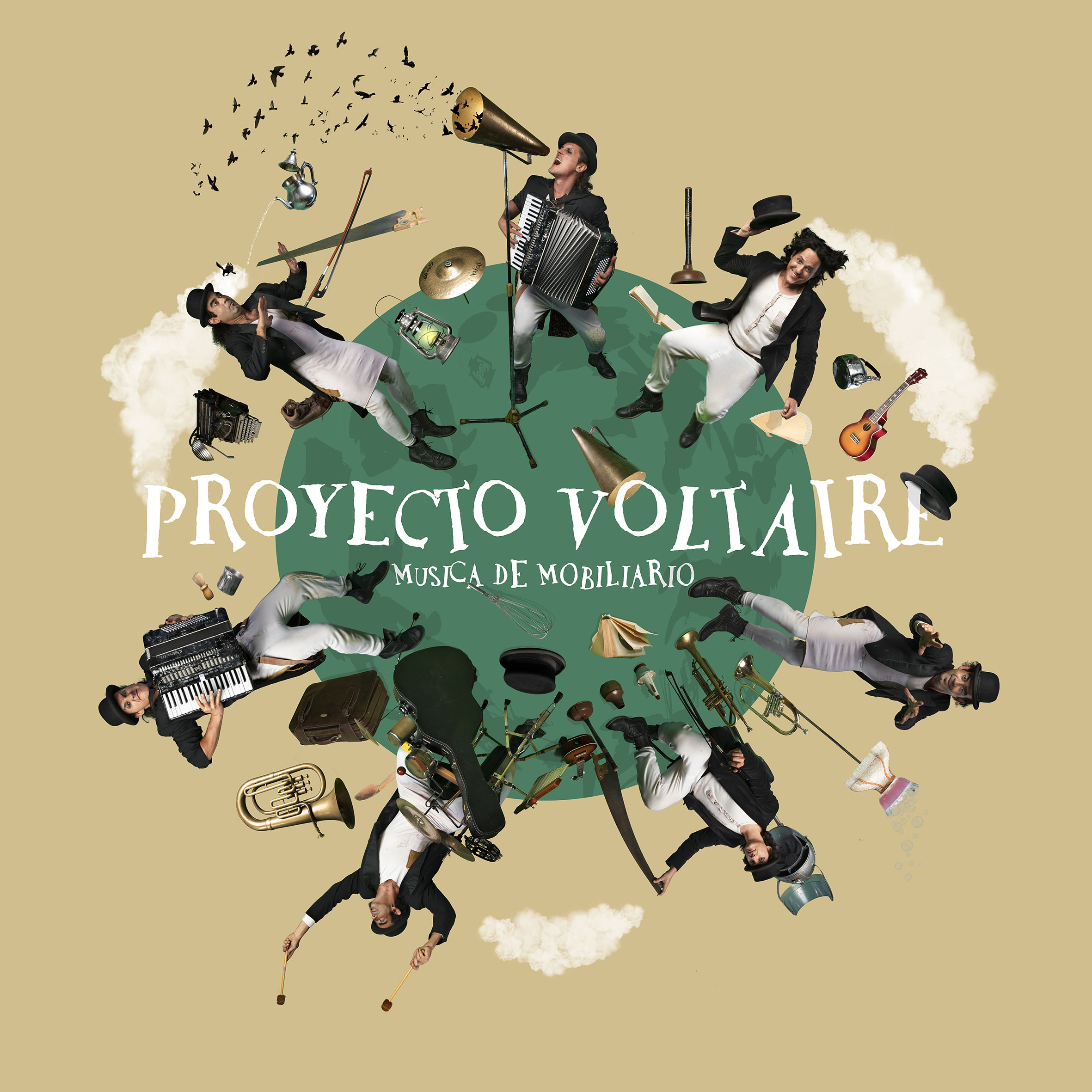Imagen del espectáculo -  Proyecto Voltaire - música de mobiliario