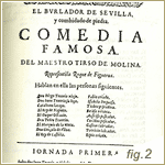 Fig.2 - El burlador de Sevilla