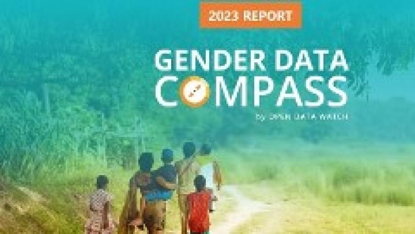 Portada del informe Brújula de Datos de Género 2023
