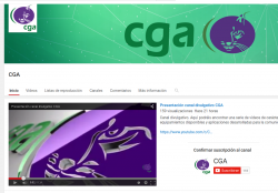 Canal del CGA en Youtube