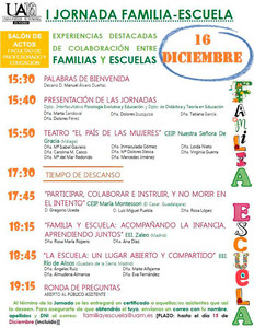 Programa_I Jornada Familia - Escuela_Madrid