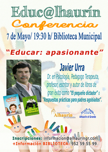 Cartel_Conferencia Educ@lhaurín 7 mayo