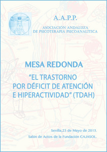 Portada_Díptico Mesa Redonda TDAH_23 mayo