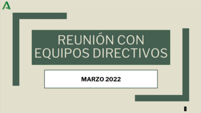 Reunión Inspección-Equipos Directivos Orcera 29-03-2022