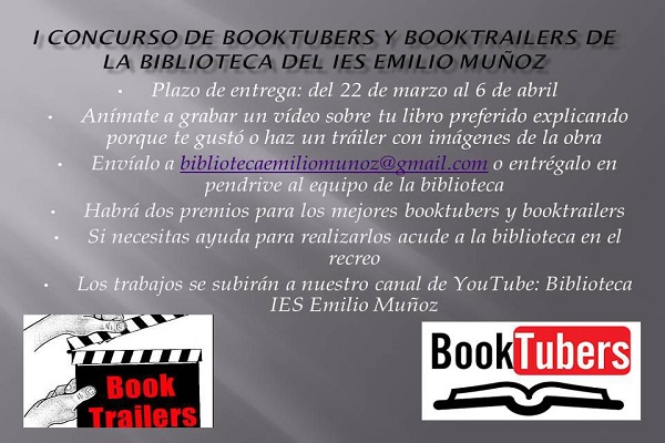 Convocatoria concurso booktubers