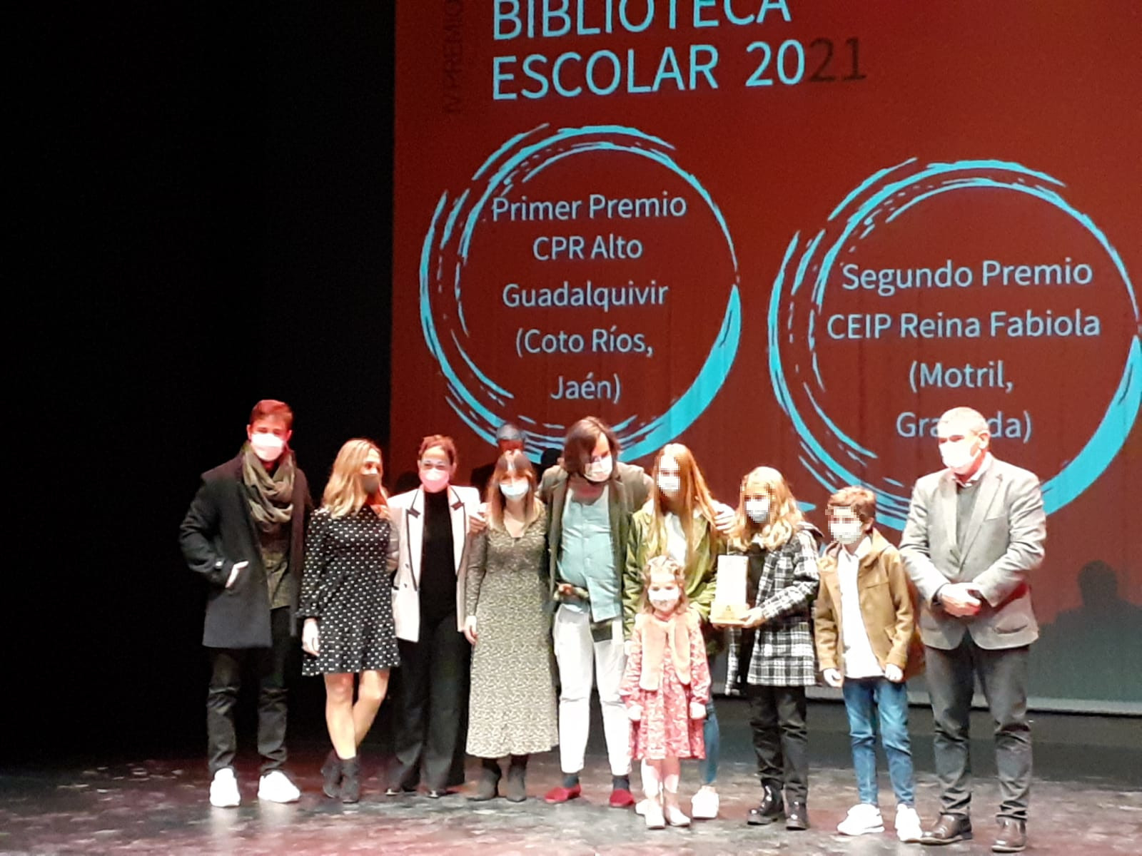 Entrega premio Bibliotecas Escolares Andalucía 2021