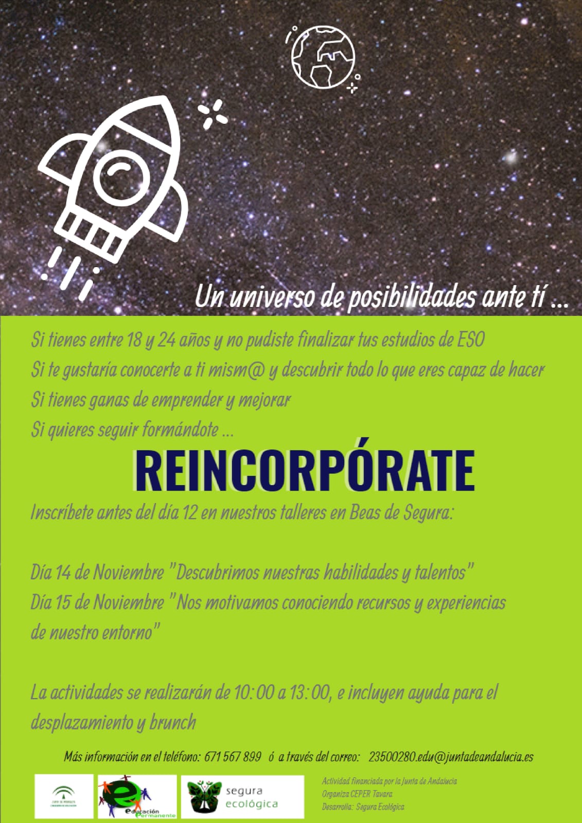 Proyecto PROEDUCA-REINCORPÓRATE