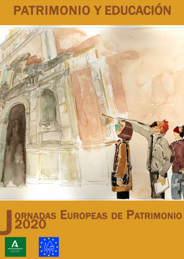Cartel Jornadas Europeas de Patrimonio 2020: Patrimonio y Educación