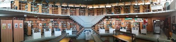 Panoramica Biblioteca CAGPDS, sede Calle Tabladilla