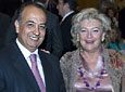 El rector de la Universidad Internacional de Andalucía, Juan Manuel Suárez Japón, junto a la concejal del Ayuntamiento de Sevilla, Rosa Mar Prieto.