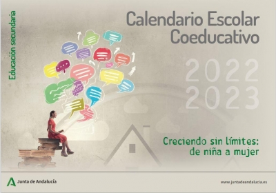 Creciendo sin límites, de niña a mujer: Calendario Escolar Coeducativo para Educación Secundaria, 2022-2023