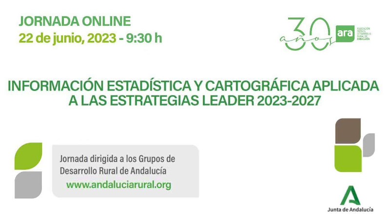 Jornada Informacin Estadstica y Cartogrfica aplicada a las estrategias LEADER 2023-2027