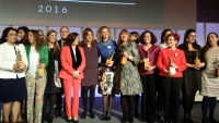 Susana Díaz entrega los Premios Meridiana 2016 en reconocimiento a la defensa de la igualdad de género