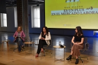 Rocío Ruiz defiende en Madrid la necesidad de implicar a los hombres en los cuidados para que la conciliación sea real y efectiva