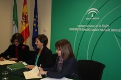 convenio Consejo Audiovisuald e Andalucía e Instituto Andaluz de la Mujer