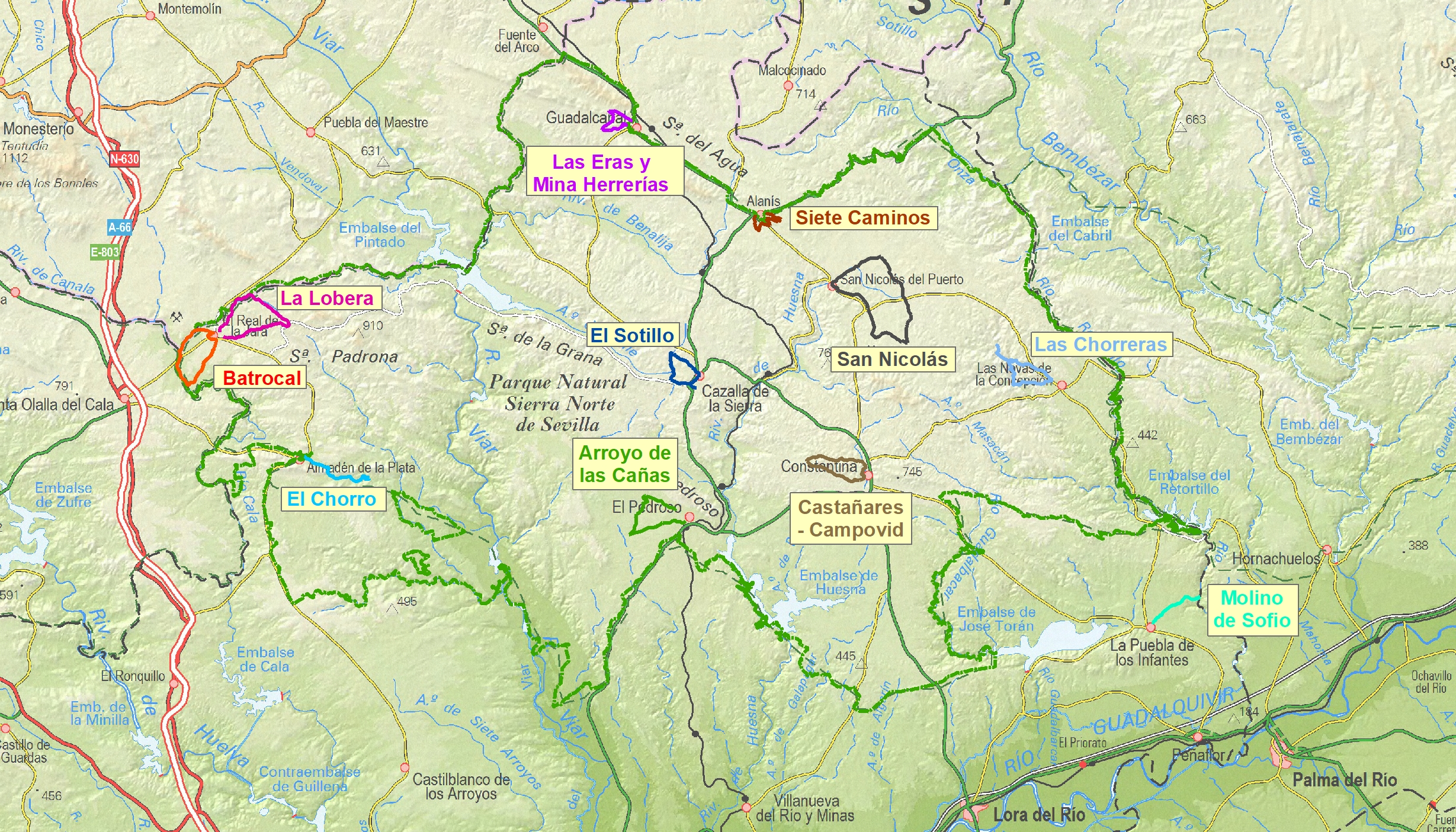 Ampliar imagen: vista de detalle del mapa