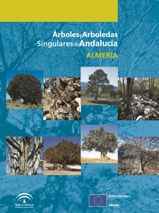 Portada libro Árboles y arboledas singulares de Andalucía. Almería