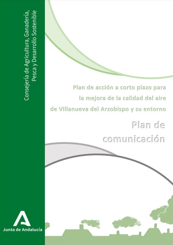 Portada del Plan de Comunicación del Plan de Acción a corto plazo