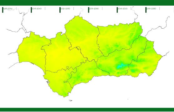 VISOR DE ESCENARIO CLIMÁTICOS DE ANDALUCÍA ACORDE AL 6º INFORME DE EVALUACIÓN DEL IPCC